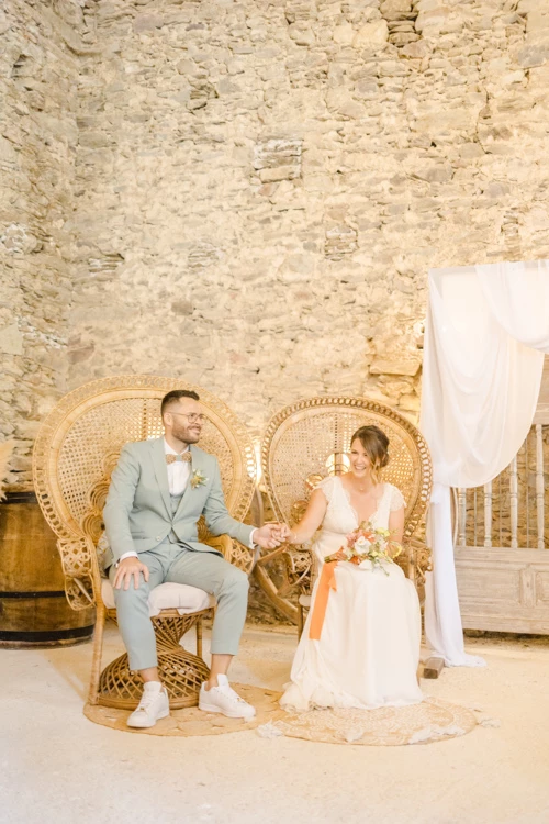 robe bonheur mariage amour marron